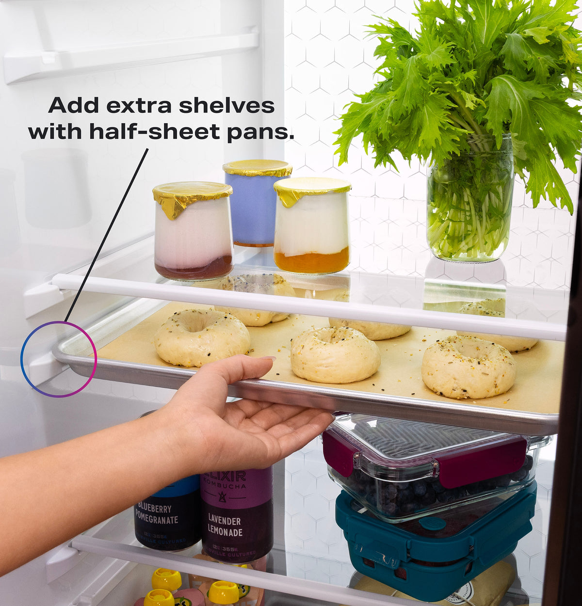 GE Profile - 36 in. Wide 23.5 Cu. Ft. Counter-Depth Side-By-Side Smart Refrigerator with Hands-Free AutoFill - Stainless Steel