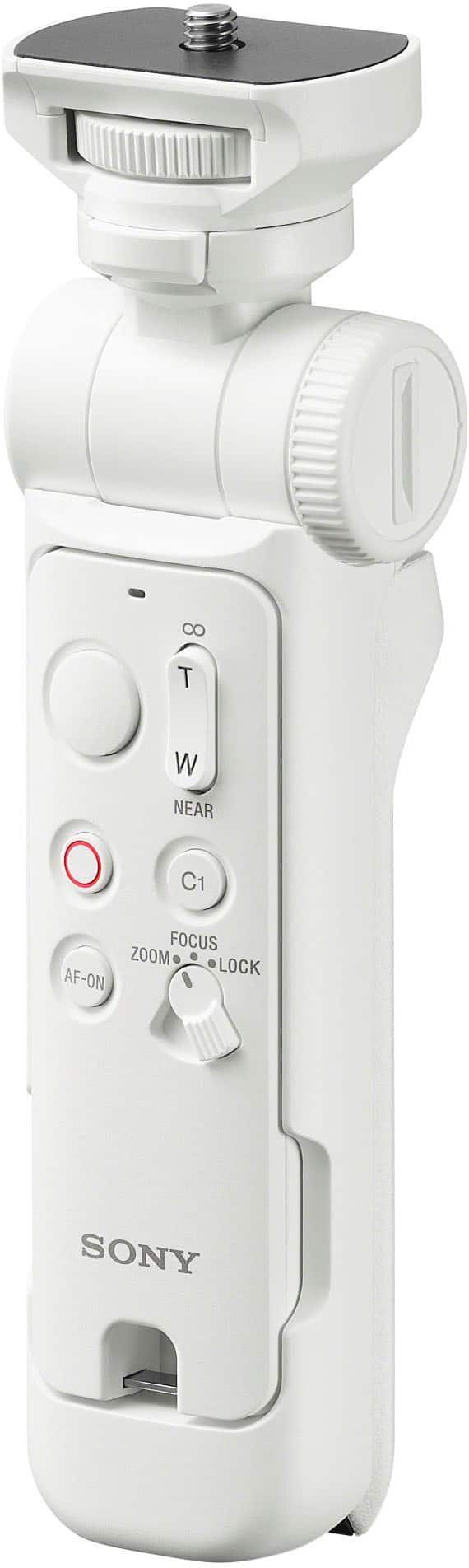 Sony - GP-VPT3 Multi-function Bluetooth® Shooting Grip, Tripod and Remote Comander - White
