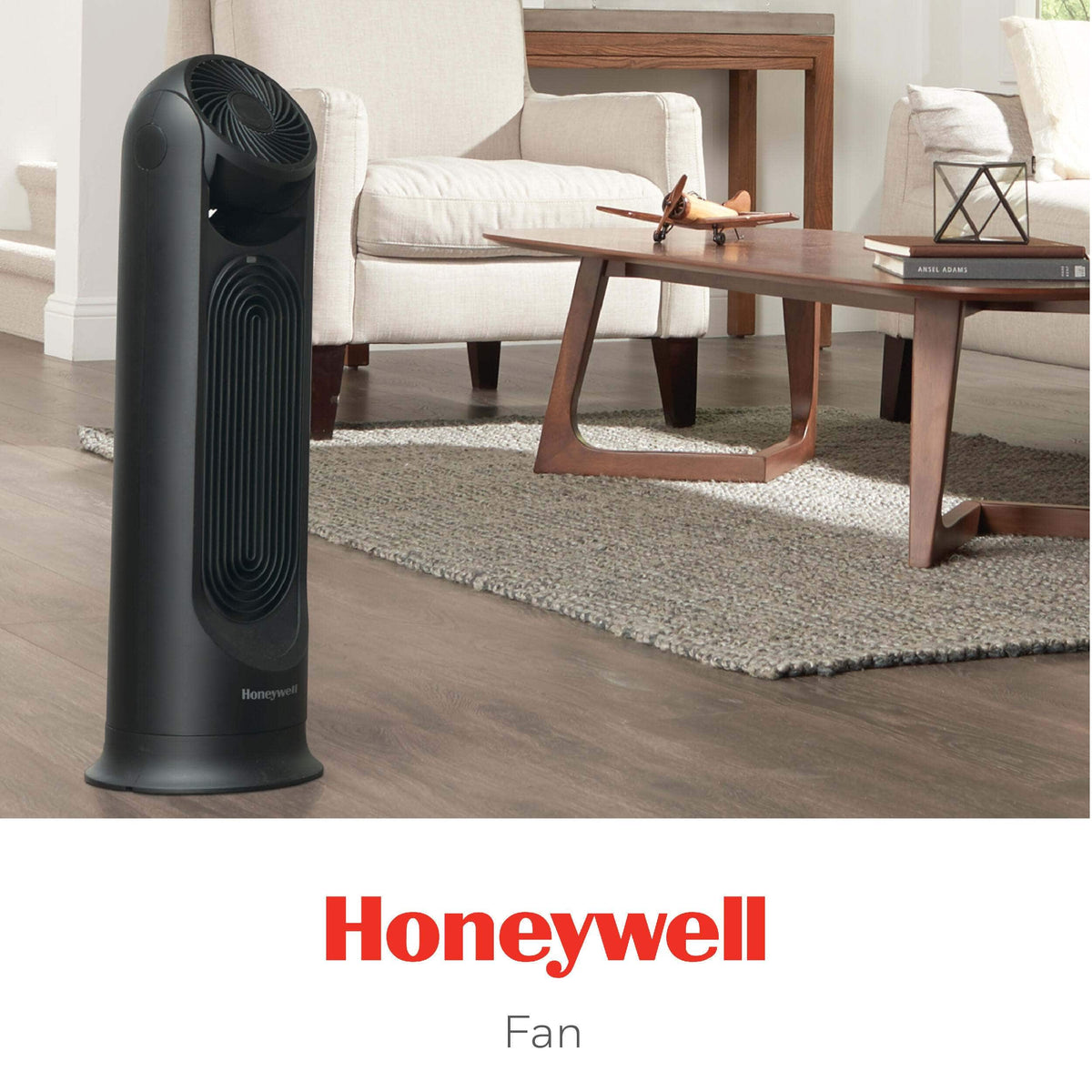 Honeywell - TurboForce Tower Fan - Black