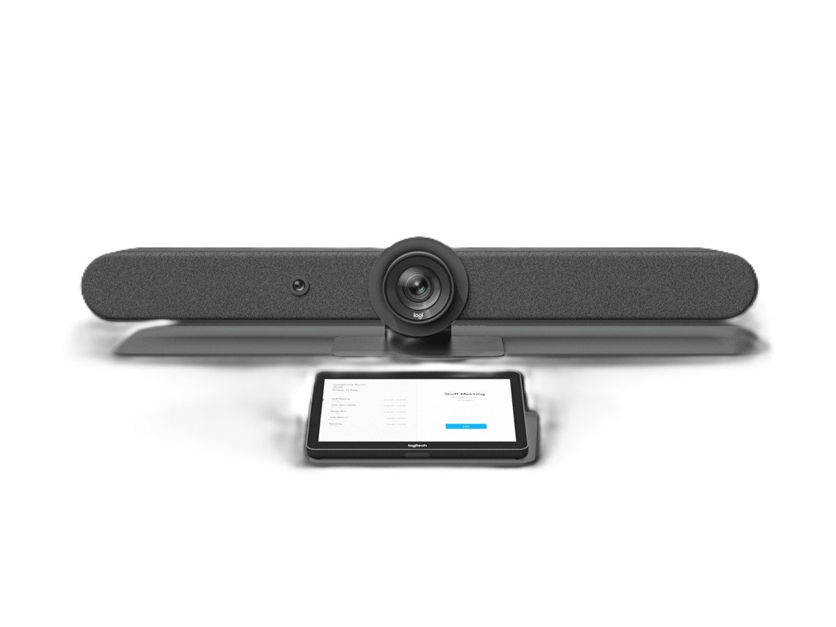 Logitech - Rally Bar All-in-one video Bar for Medium to Large Rooms - Graphite
