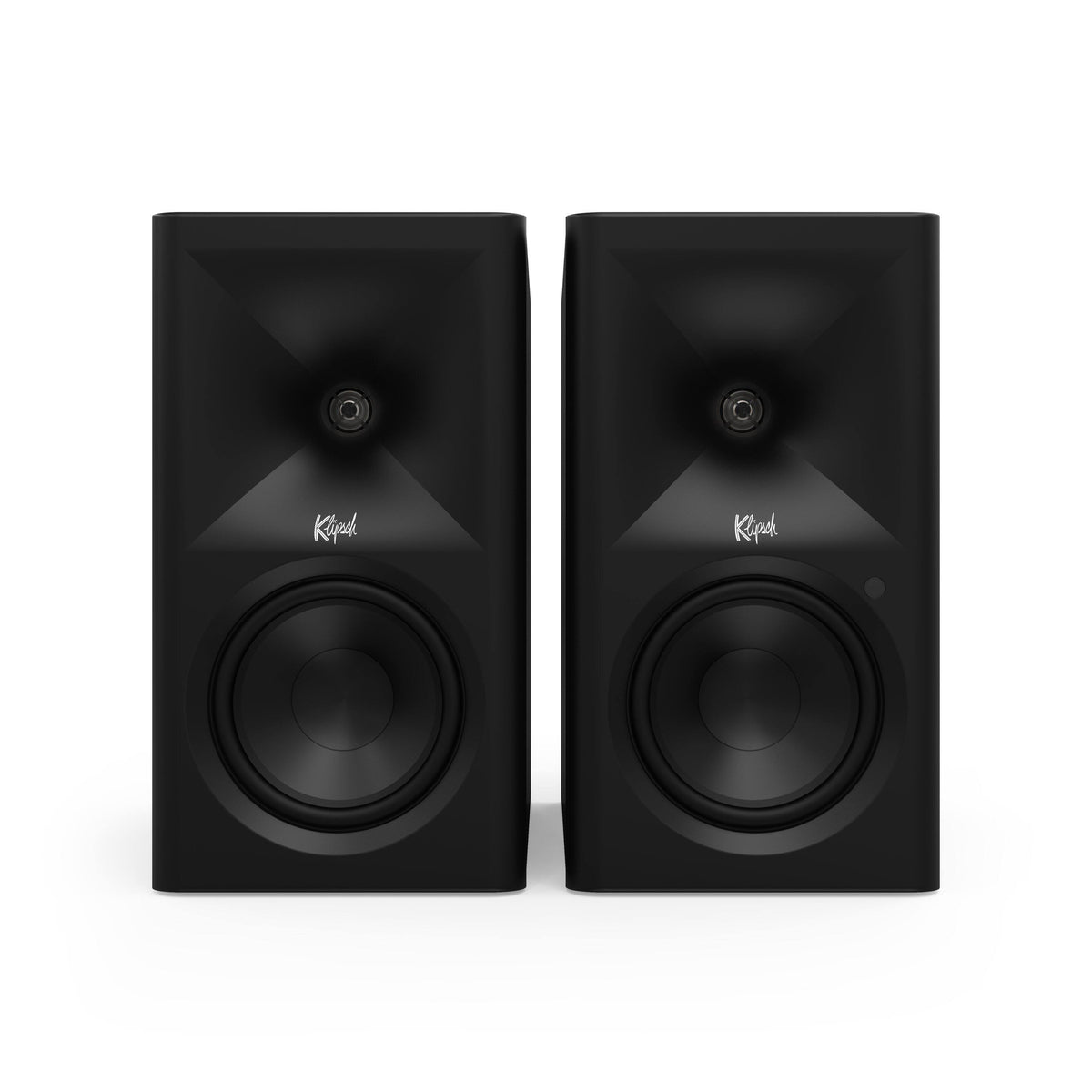 Klipsch - The Fives II Powered Bookshelf Speakers (Pair) - Black
