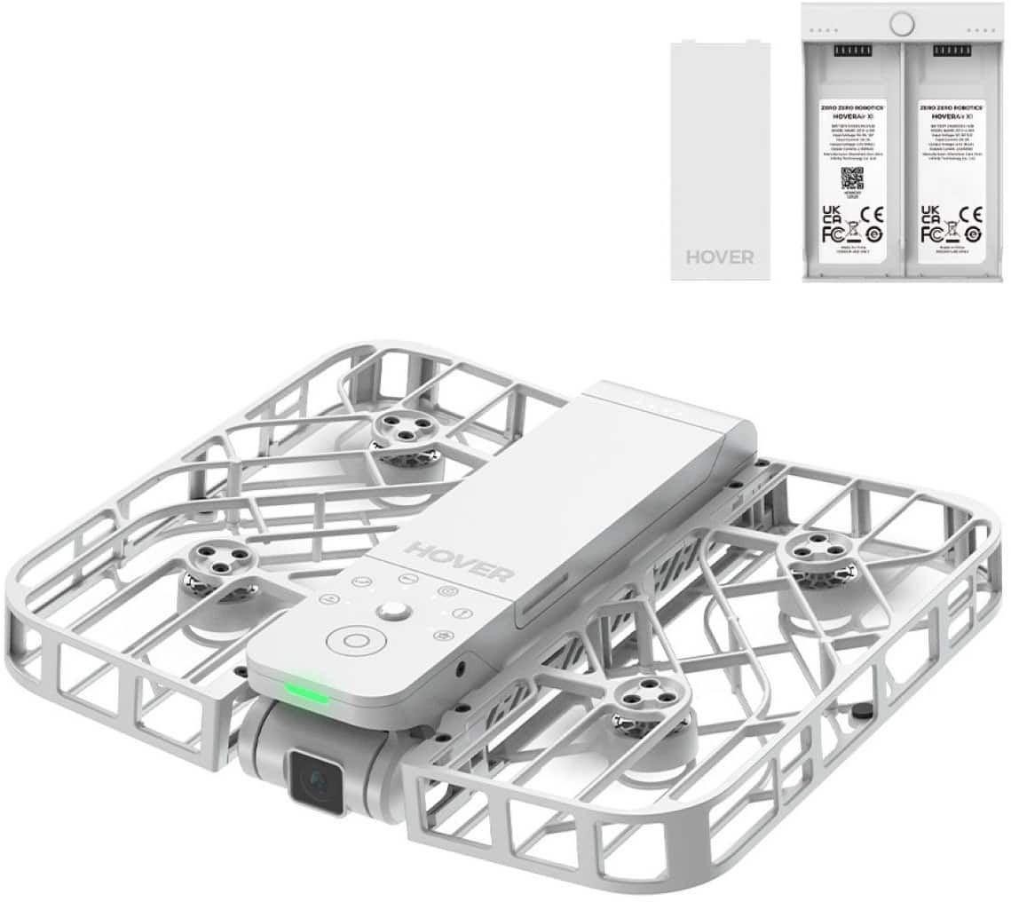 HOVERAir - X1 Self-Flying Camera Drone Combo - White