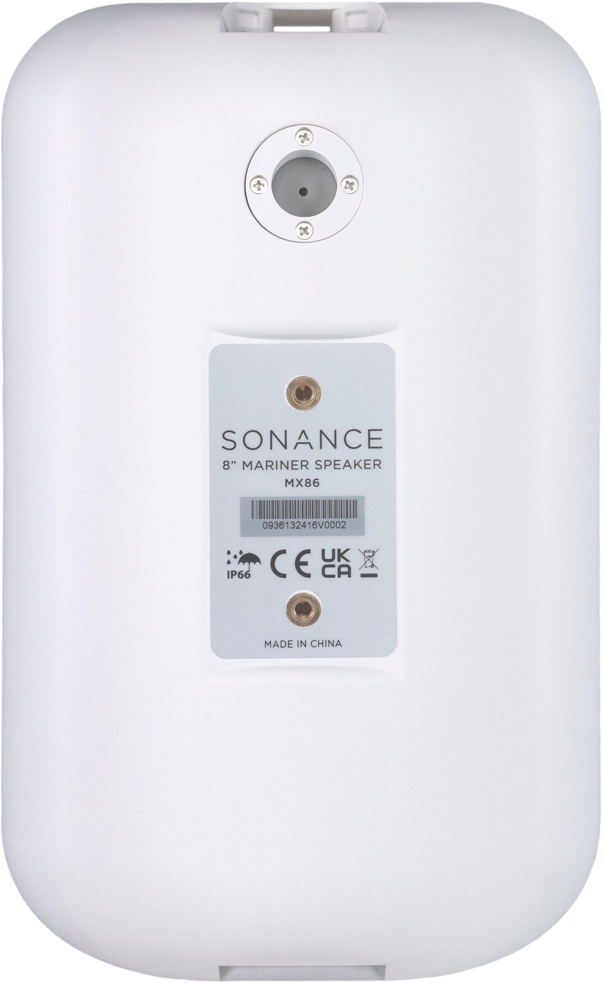 Sonance - MX86 - Mariner MX Series 8" 2-Way Outdoor Surface Mount Speakers (Pair) - Paintable White
