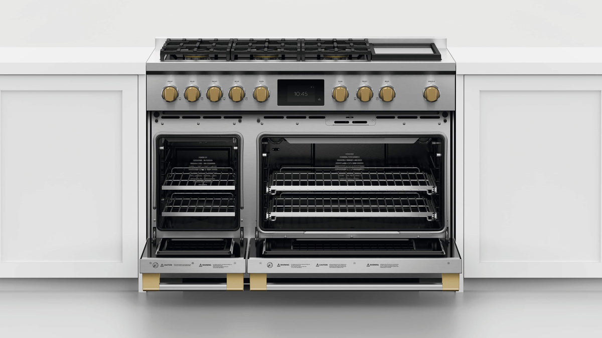 Fisher & Paykel - Pro Range Dial Kit, 48", 8 Burner, Dark Copper - Compatible with RDV3-488 - Dark Coper