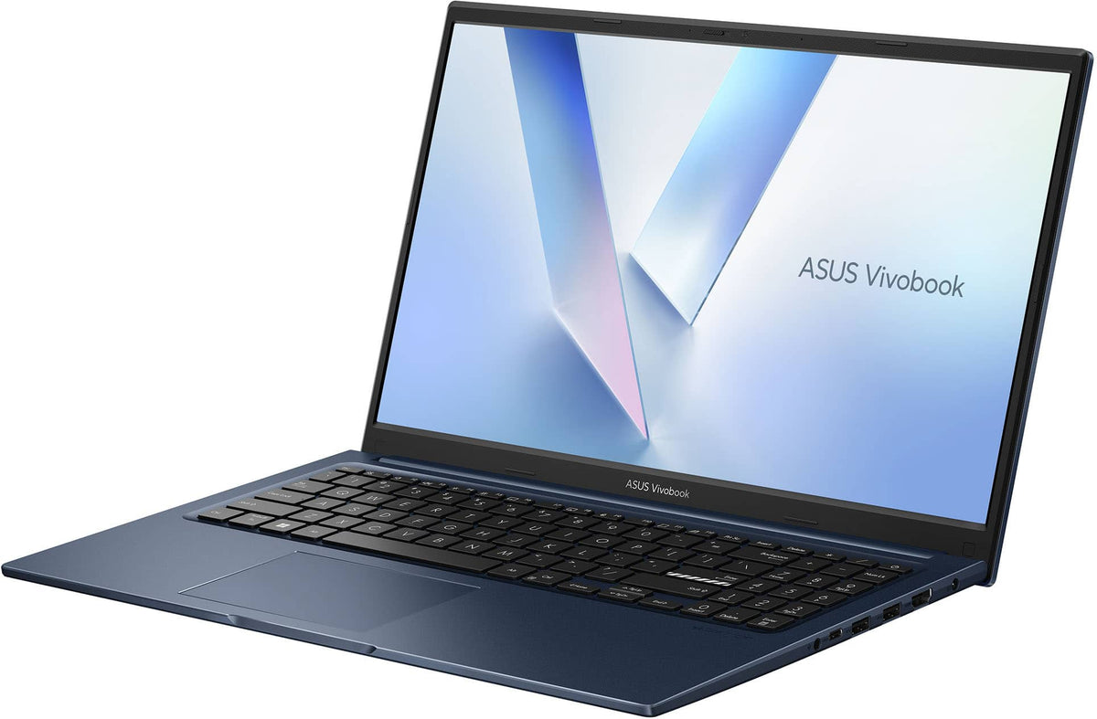 ASUS - Vivobook 15 15.6" FHD Laptop - Intel Core 3 100U (2024) - 8GB Memory - 128GB Storage - Quiet Blue