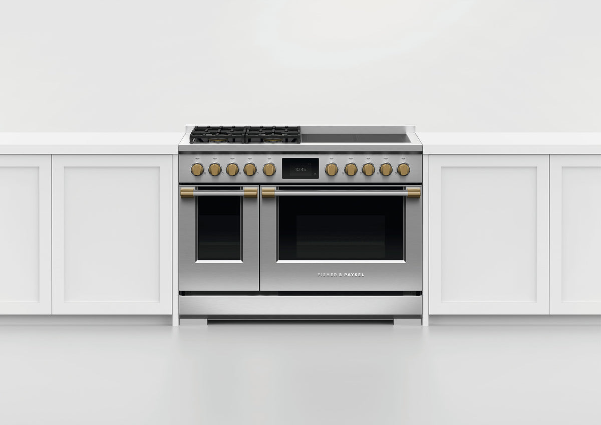 Fisher & Paykel - Pro Range Dial Kit, 48", 5 Burner, Dark Copper - Compatible with RDV3-485GD - Dark Coper