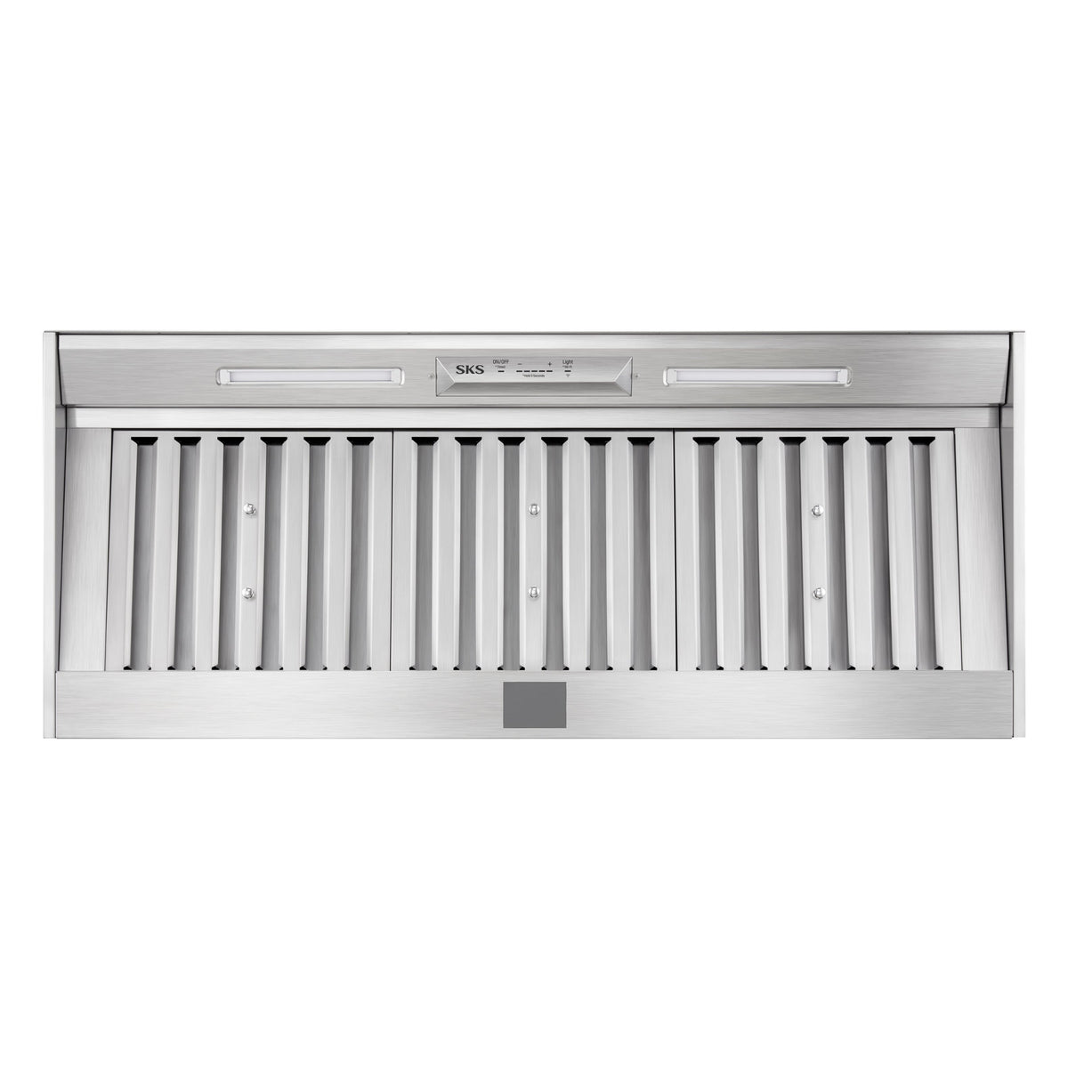 SKS - 48 inches - Externally Vented - Range Hood Insert - Stainless Steel