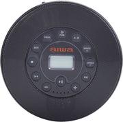 Aiwa - Flashback Wireless Kit Retro CD Player & Wireless Headphones - Black