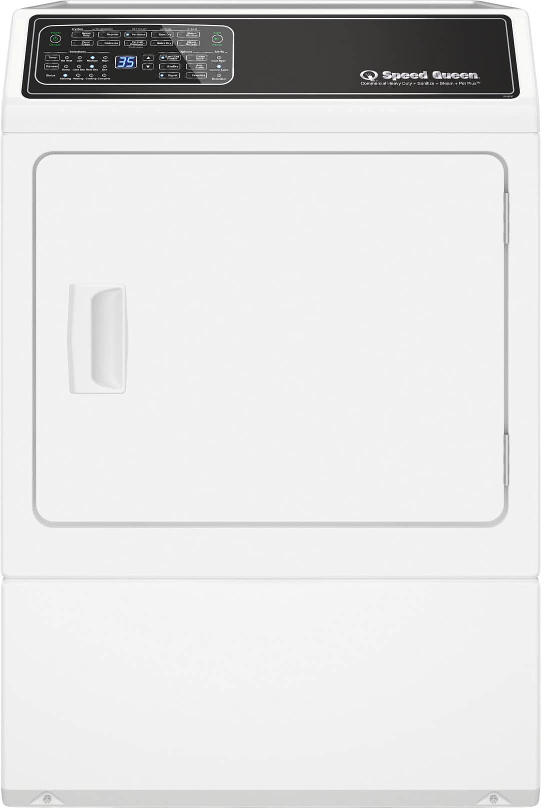 Speed Queen - DF7 - Commercial Heavy Duty Gas Dryer - White