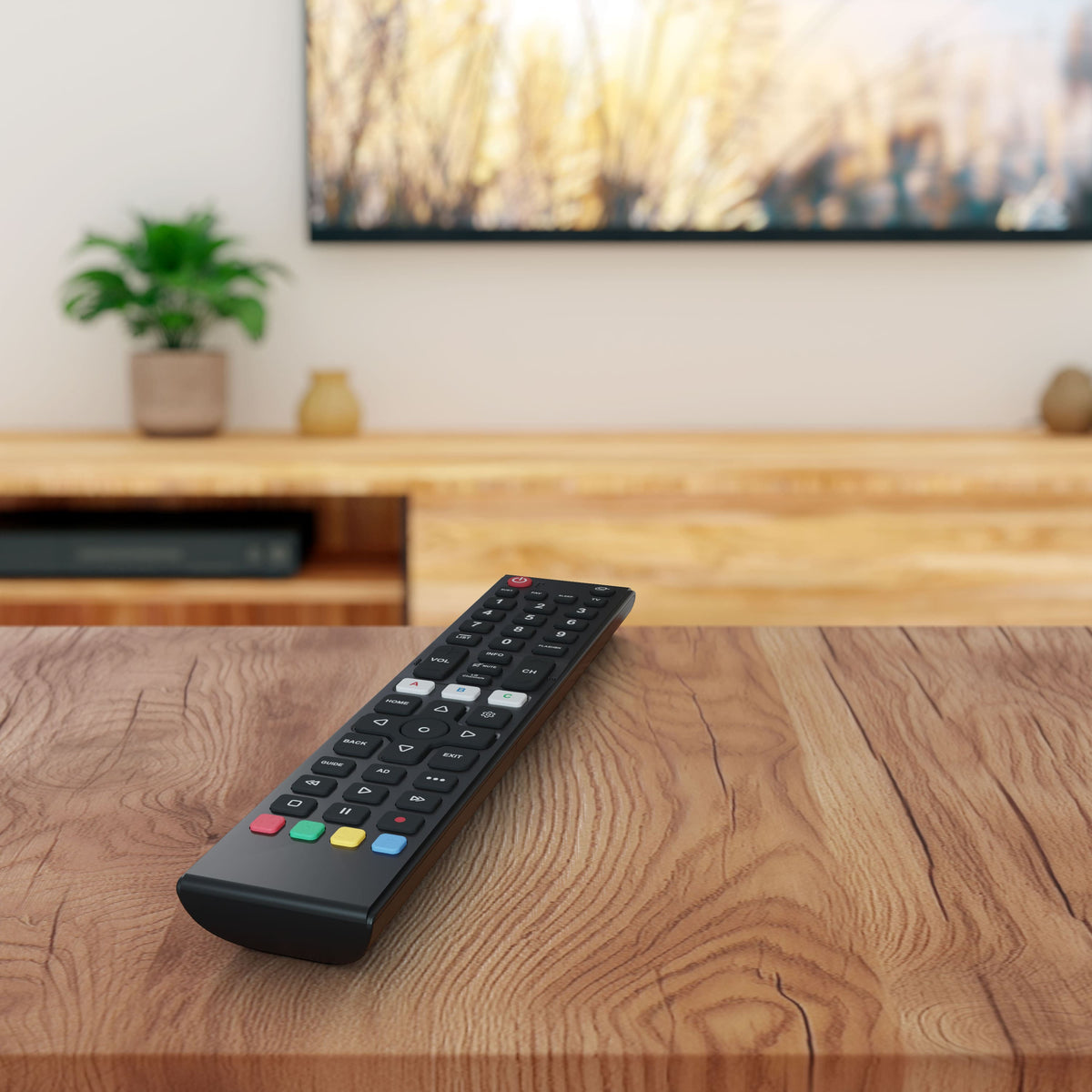 Insignia™ - Replacement Remote for LG TVs - Black
