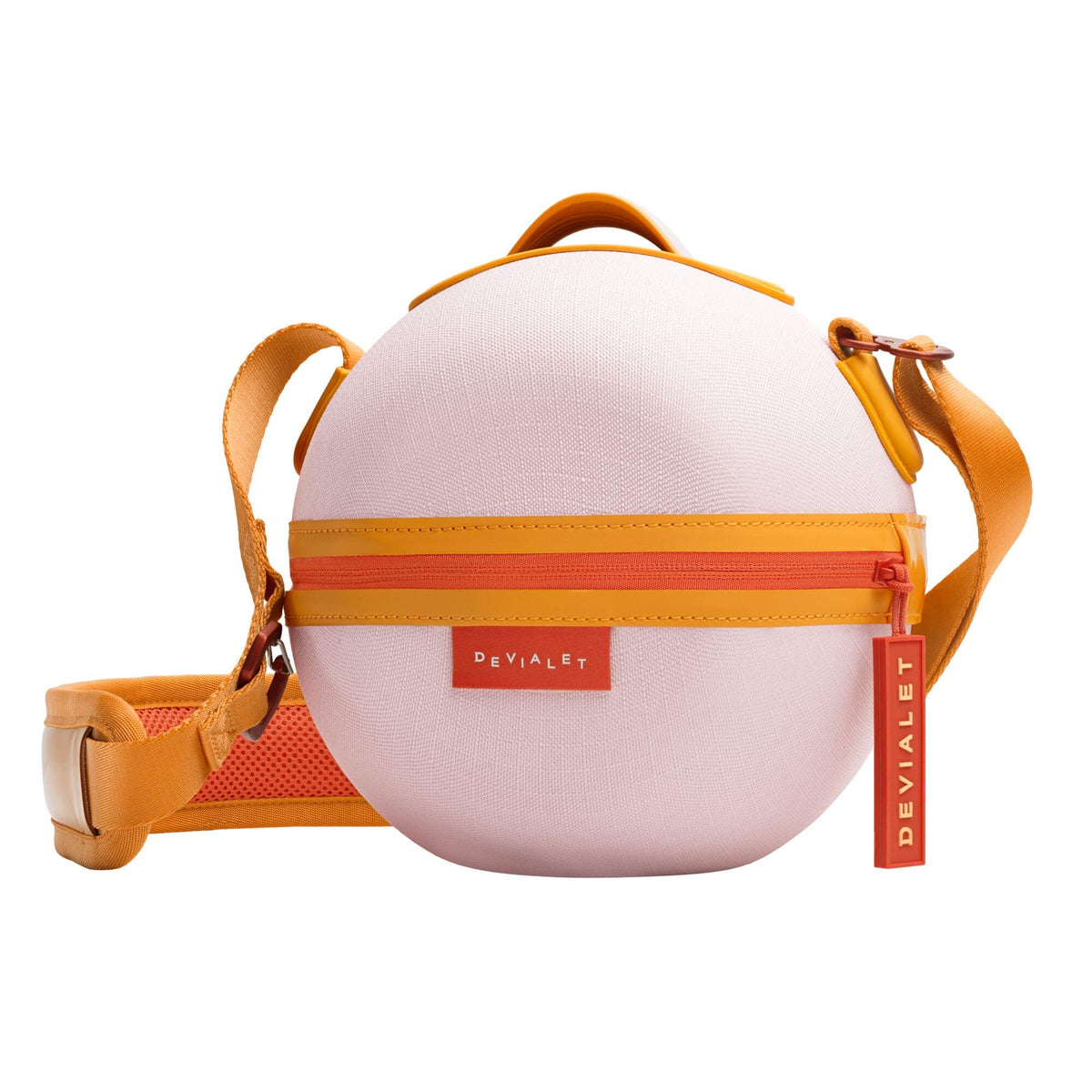 Devialet - Mania Portable Bluetooth and Wi-Fi Capability Speaker (w/Cocoon Dock) - Rose Bloom