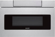 Sharp - 1.2 Cu. Ft. Built-in Microwave Drawer with Sensor Cooking - Stainless Steel