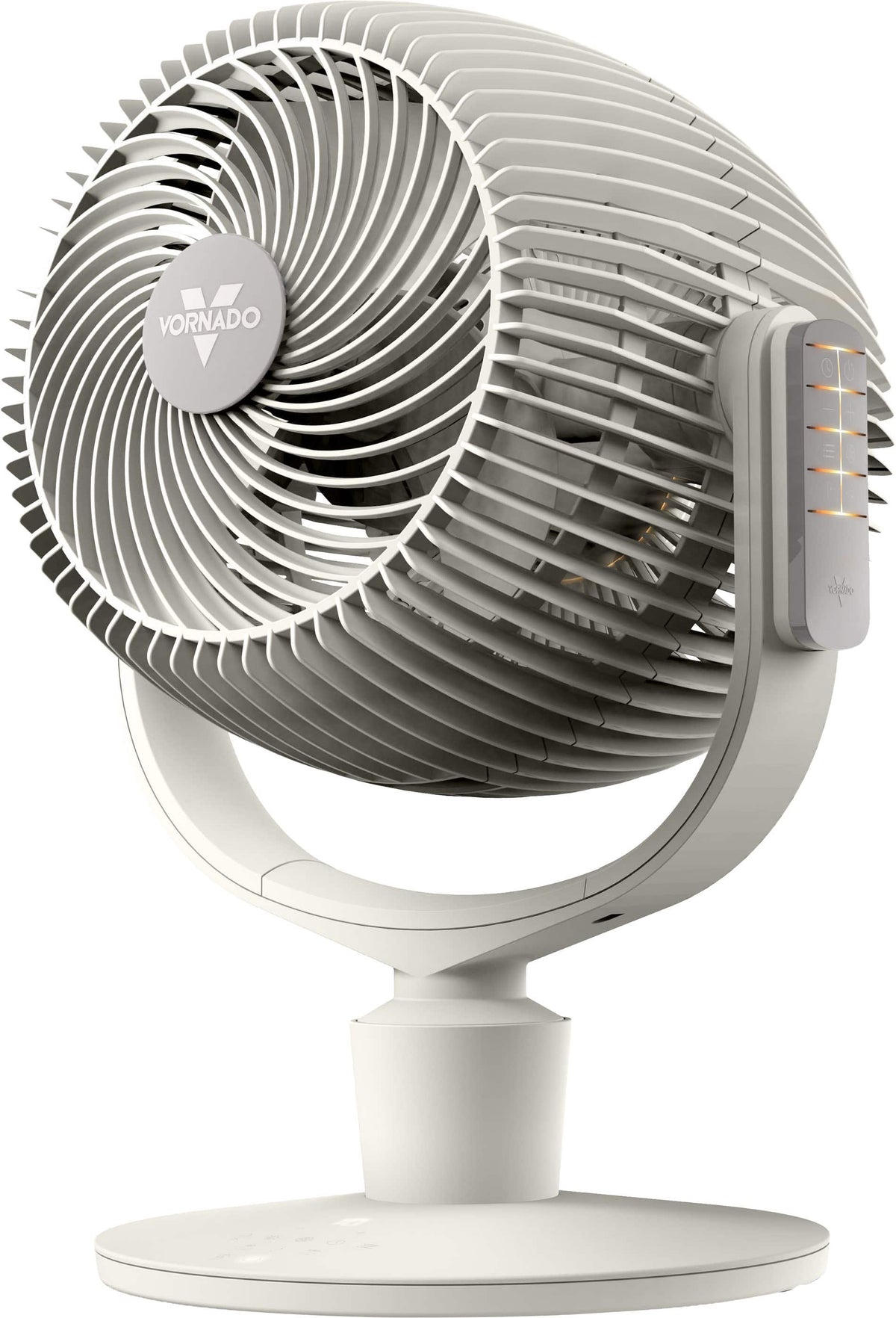 Vornado - EOS 9 Whole Room Air Circulator with Omniwave Multi-Axis Oscillation, Remote, Aromatherapy, Quiet Operation Fan - Alabaster