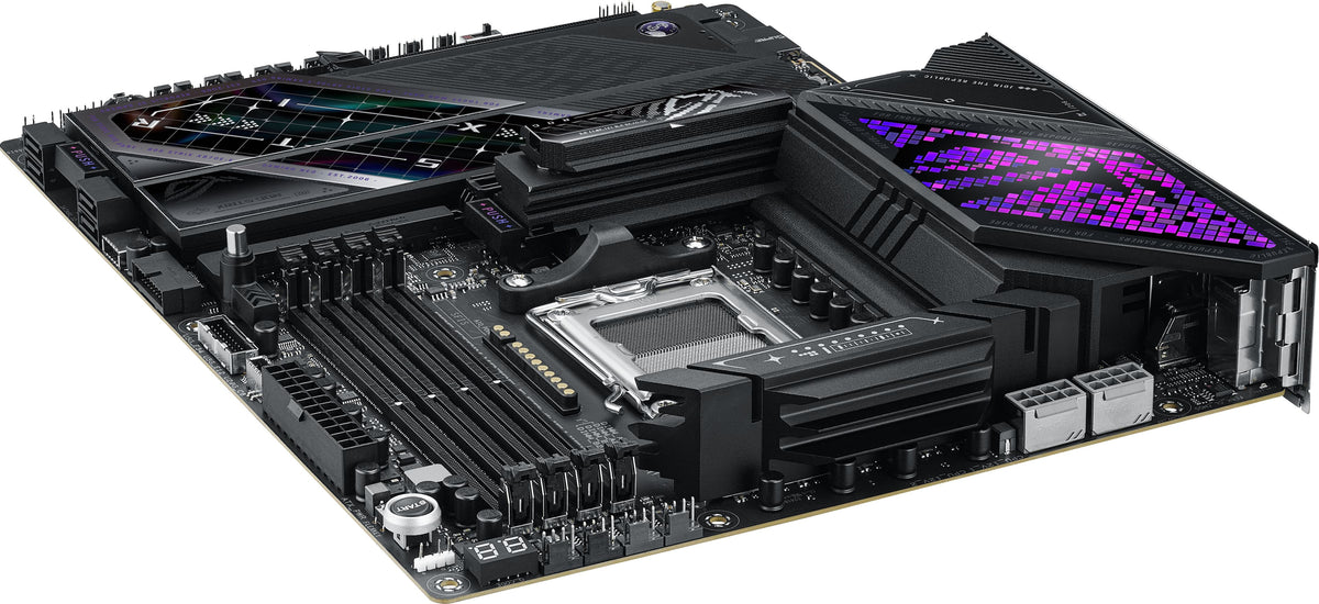 ASUS - ROG STRIX X870E-E GAMING Wi-FI 7 NEO (Socket AM5) AMD X870E ATX DDR5 Wi-Fi 7 Motherboard - Black