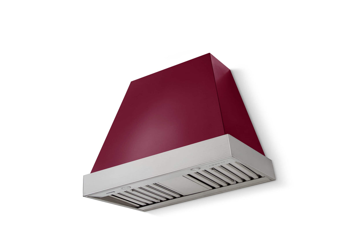 AGA - 36 inches - Externally Vented - Wall Range Hood - Cranberry