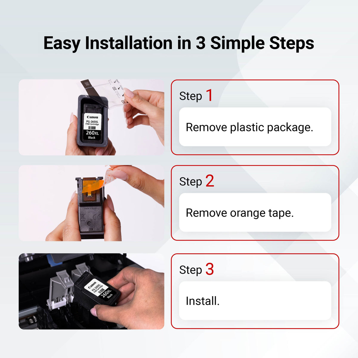 Canon - 260XL High-Yield Ink Cartridge - Black