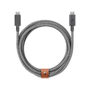 Native Union - BELT CABLE-TYPE-C-C-PRO2.4M 240W - ZEBRA