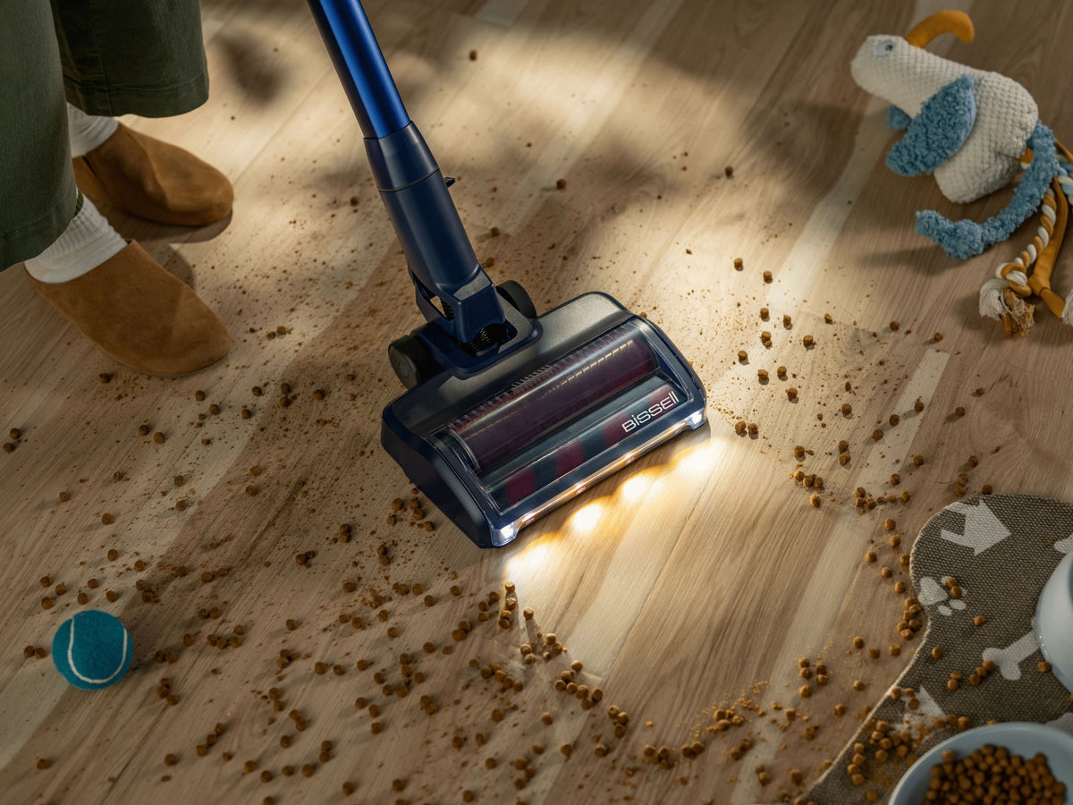 BISSELL - PowerClean DualBrush Stick Vacuum - Midnight