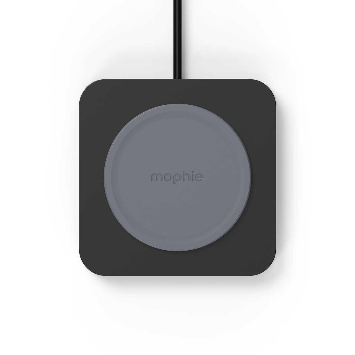 mophie - Universal, 15W, Wireless Charging Rad for Qi-enabled devices - Black