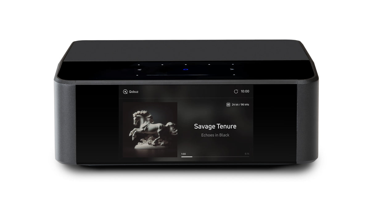 Bluesound - NODE ICON Reference Music Streaming Media Player - Black