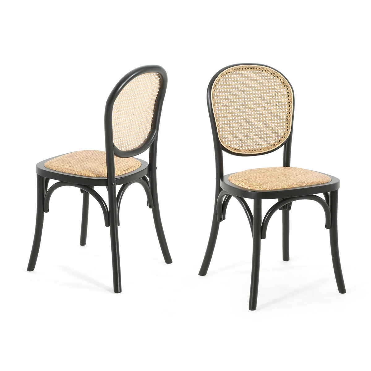 Vintage Style Dining Chairs (Set of 2)