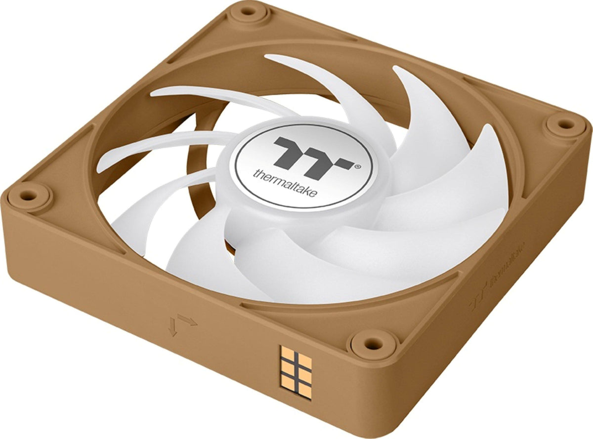 Thermaltake - CT120 EX ARGB Sync 120mm Computer Case Cooling Fan (3-Pack) - Gravel Sand