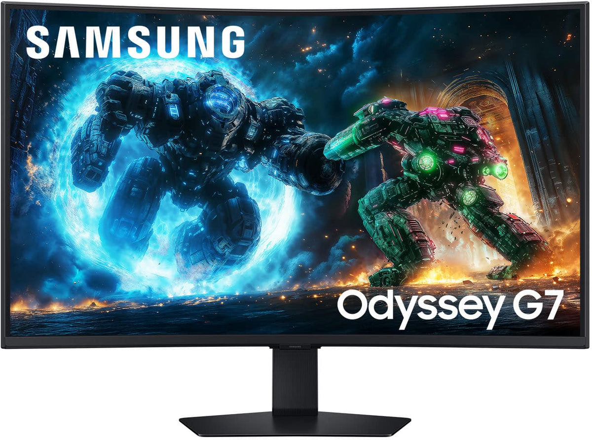 Samsung - 37" Odyssey G75F 4K 165Hz 1ms AMD FreeSync Prem Pro Curved Gaming Monitor with HDR 600 (DisplayPort, HDMI) - Black