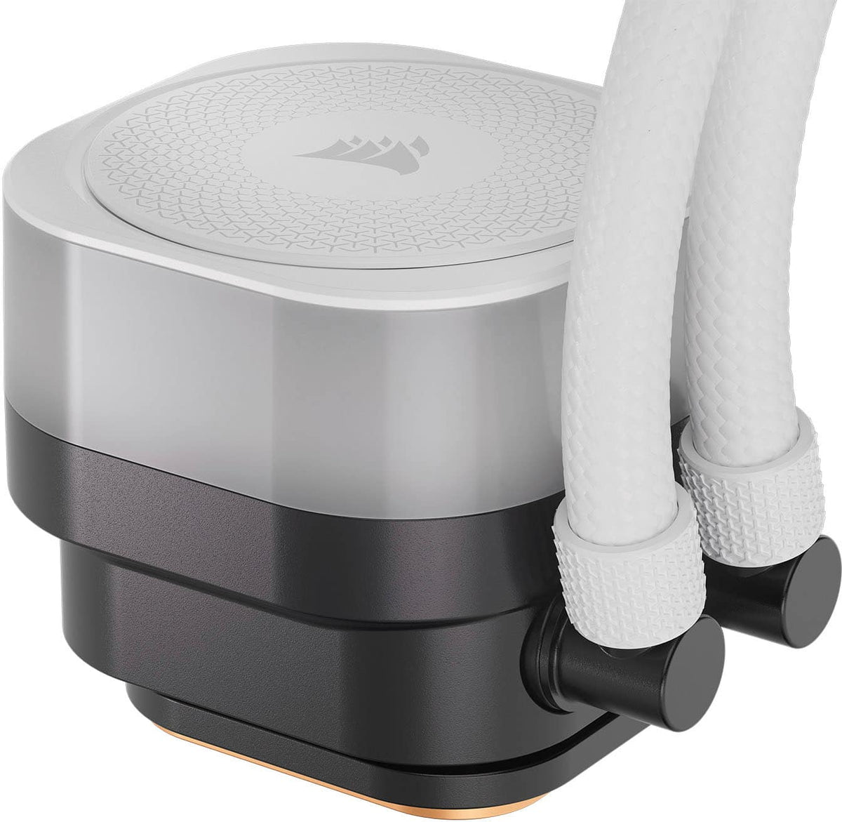 CORSAIR - iCUE LINK TITAN 360 RX Liquid CPU Cooler with RGB Lighting - White