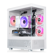Thermaltake - LCGS View u2460TS-170 Gmng Dsktp Intel Core Ultra5 245KF 2025 32GB DDR5 Memory NVIDIA GeForce RTX 5060 Ti8GB 1TB NVMe M2 - White
