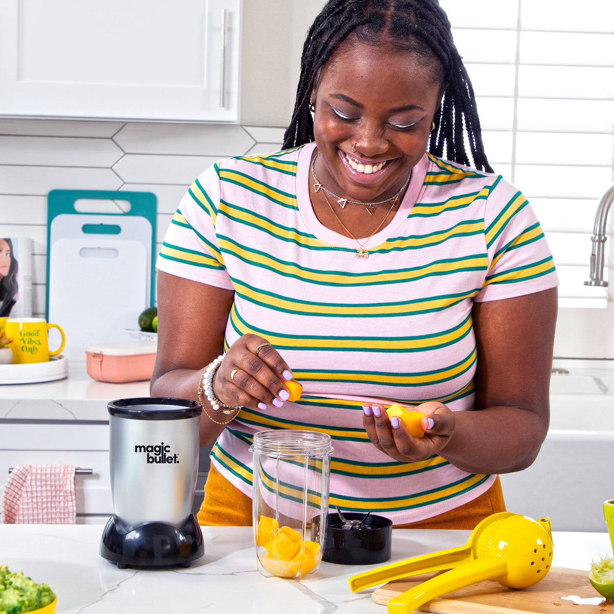 Magic Bullet - Original Personal Blender MBR-1101 - Silver