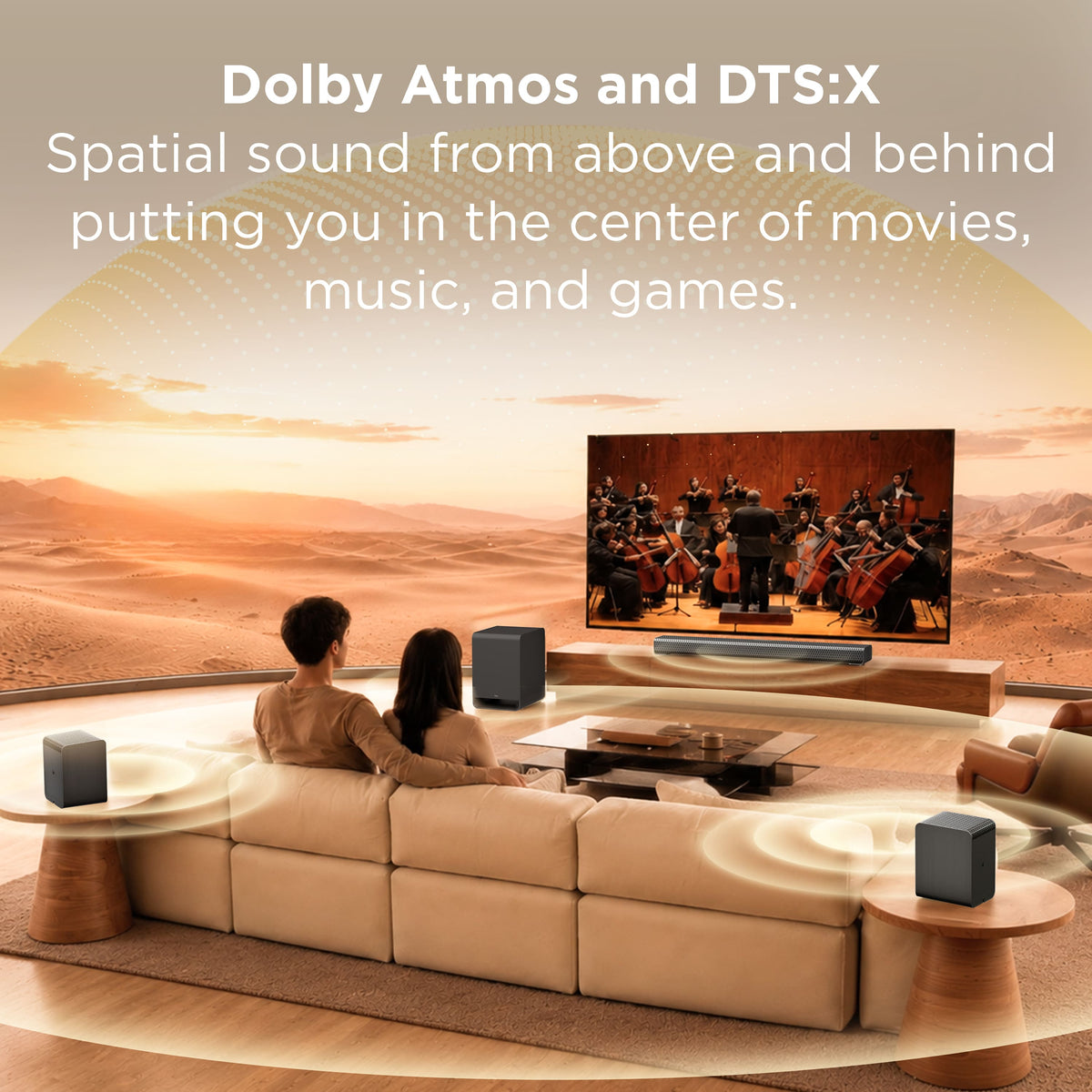 TCL - S-Class S65K 5.1 Channel Dolby Atmos Soundbar with Wireless Subwoofer (2026) - Charcoal