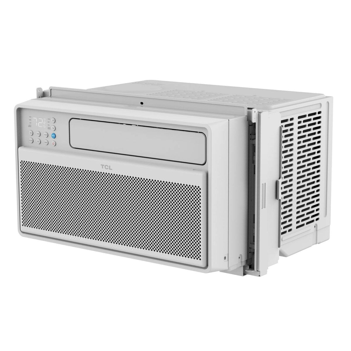 TCL - 550 Sq. Ft. 12,000 BTU Smart Inverter Window Air Conditioner - White