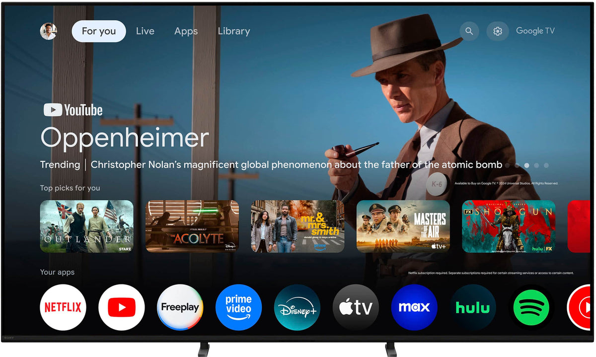 Sony - 55" Class BRAVIA 5 Mini LED 4K UHD Smart Google TV with Gemini (2025)