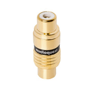 AudioQuest - RCA <> RCA Coupler - Female RCA > Female RCA - Gold