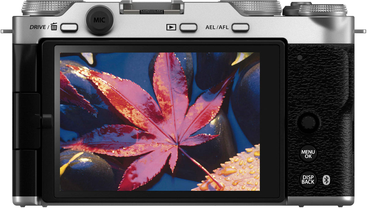 Fujifilm - X-M5 Mirrorless Camera Body - Silver