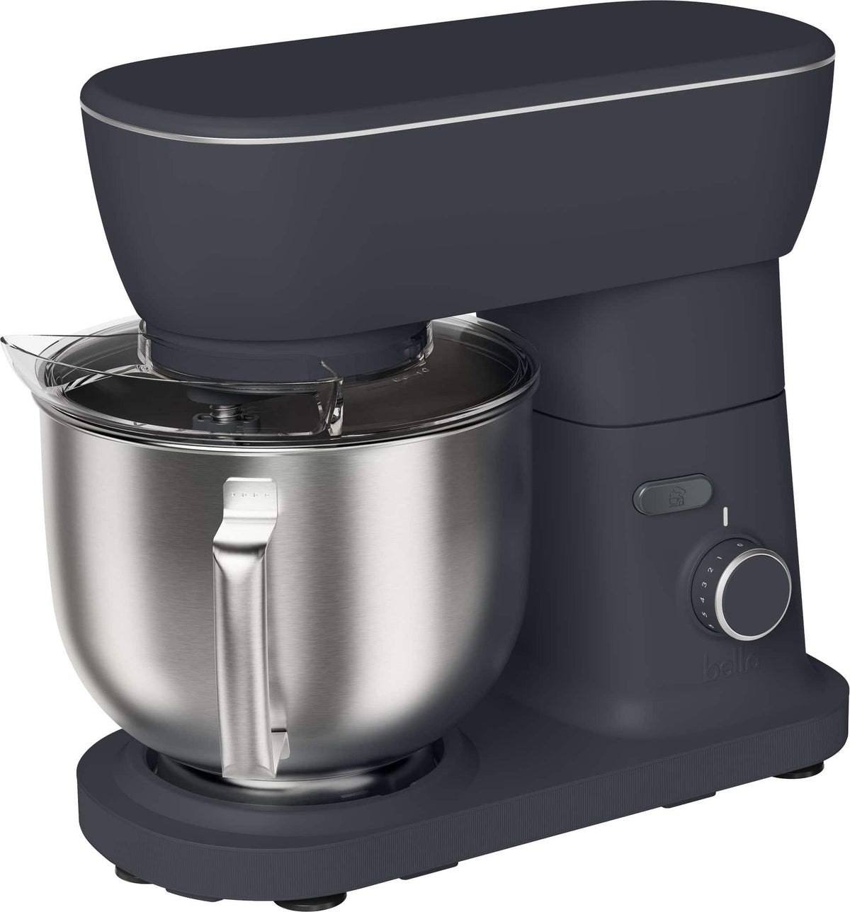 Bella - STIR 5.3-qt. Tilt-Head Stand Mixer - Slate