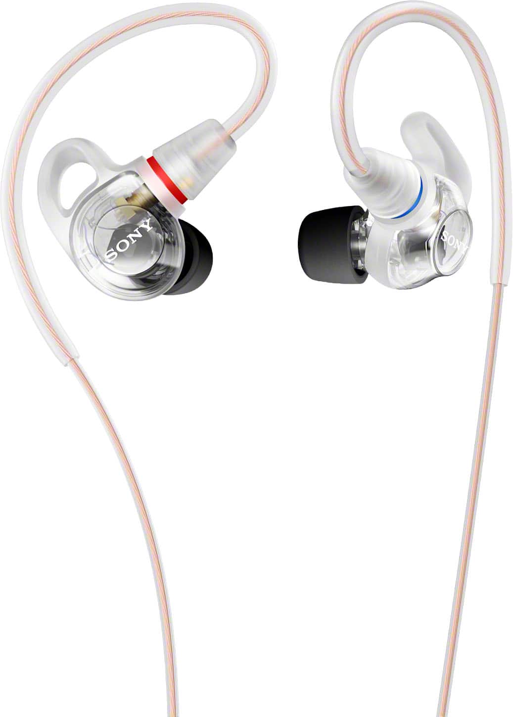 Sony - IER-M500 In-Ear Monitor Earphones - White