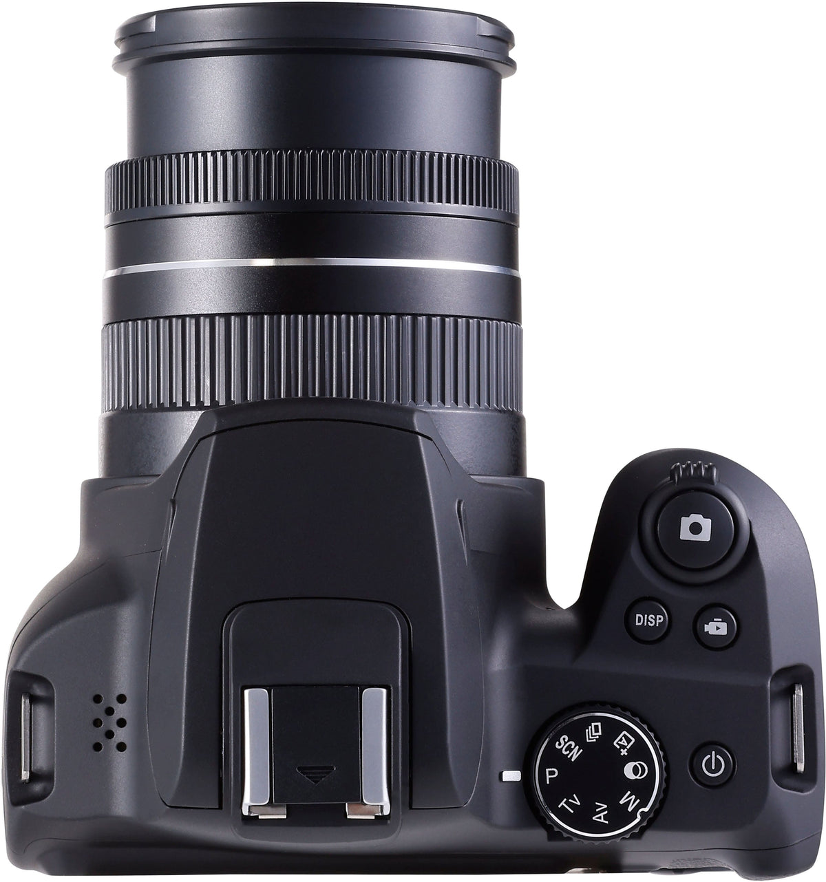 Vivitar - 4K (2160) Video Hybrid Optical Zoom Bridge Camera with Lens - Black