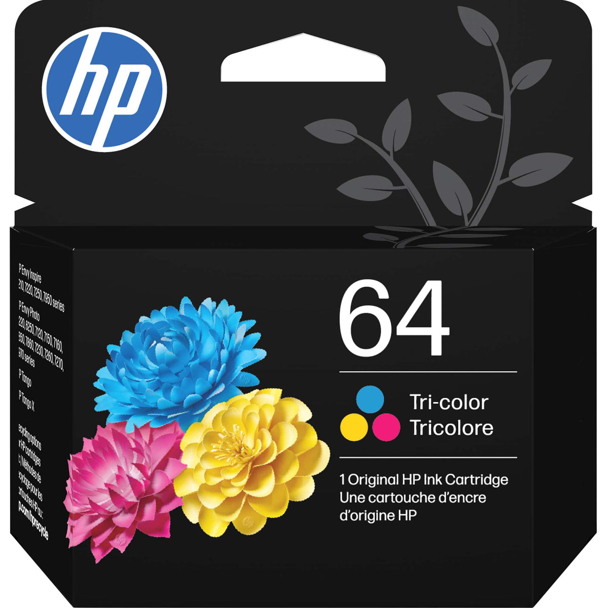 HP - 64 Standard Capacity Ink Cartridge - Tri-color