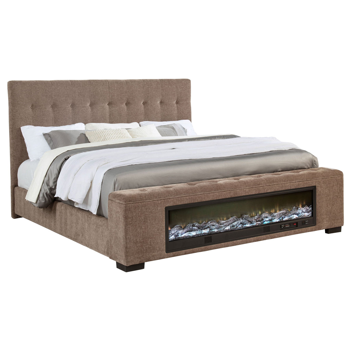 Crombie - Cama Con Función de Llama Visual