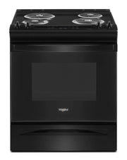 Whirlpool - 30 in. Wide 4 element 4.8 cu. ft. Electric Range - Black