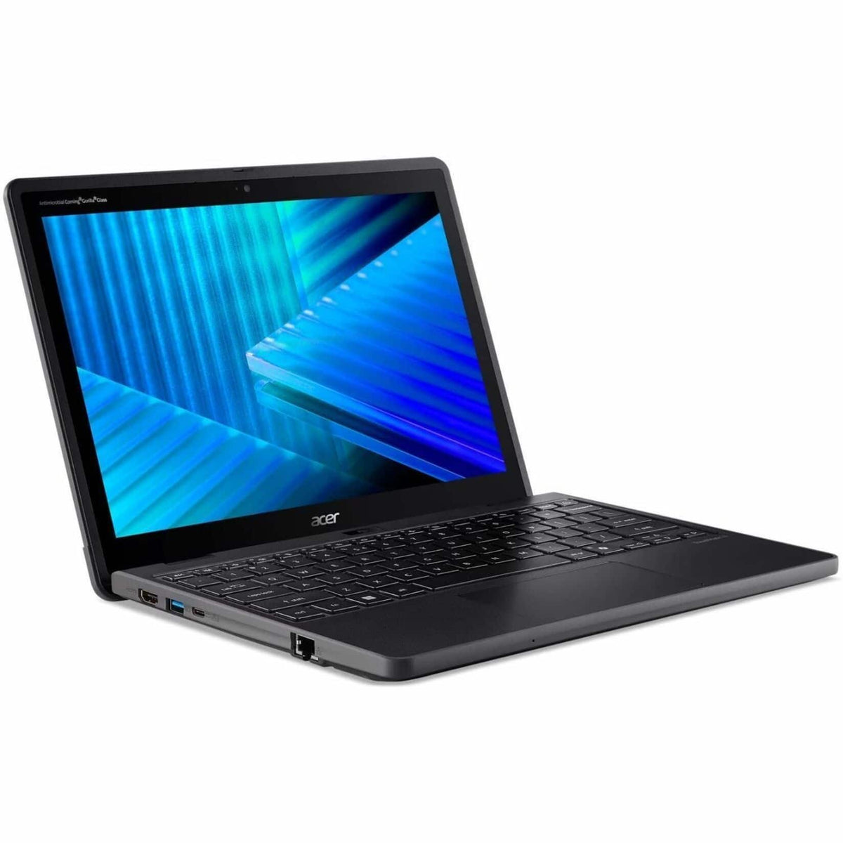 Acer - TravelMate B3 Spin 12 TMB312R-31 2-in-1 12.2" IPS LCD 1920 x 1200 (WUXGA) Touch Screen Laptop - Intel N-Series -128 eMMC - Black