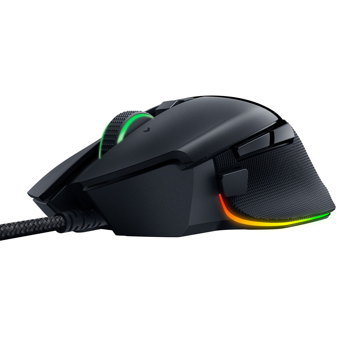 Razer - Basilisk V3 Optical Gaming Mouse with Chroma RBG Lighting - Wired - Black