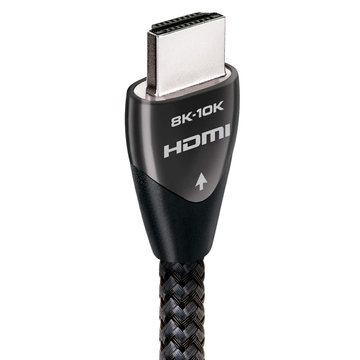 AudioQuest - Carbon 48 2.5' 4K-8K-10K 48Gbps HDMI Cable - Gray on Black
