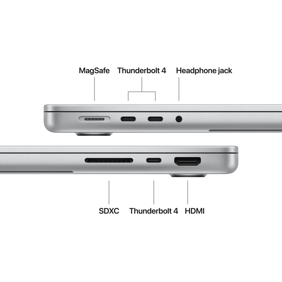 Apple - MacBook Pro 14-inch Laptop - M6 chip with 12-core CPU and 12-core GPU - 16GB Memory 1TB SSD - Silver