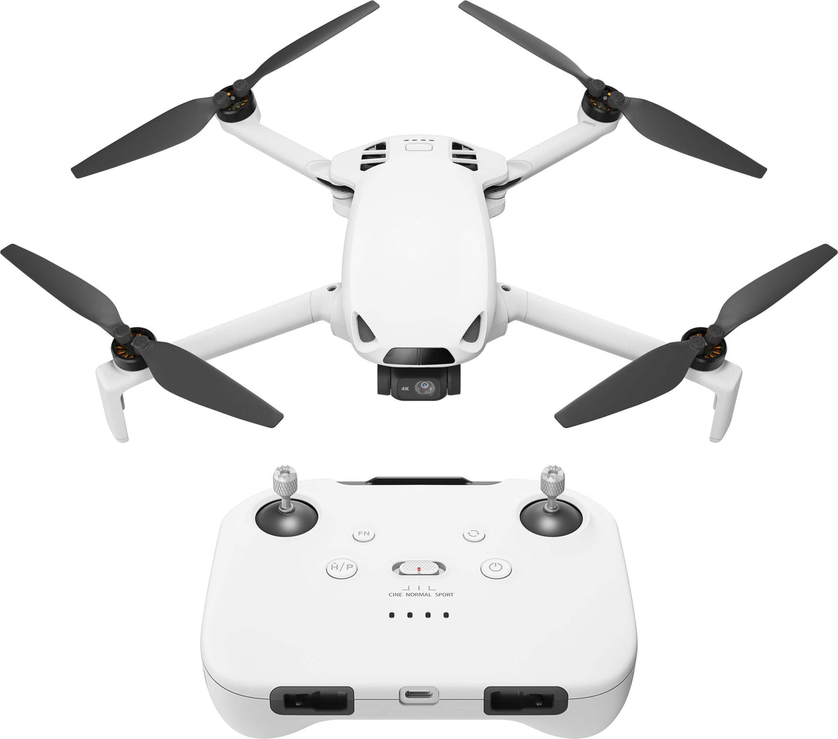 SKYROVER - S1 Fly More Combo 8K Drone with Remote Controller - White