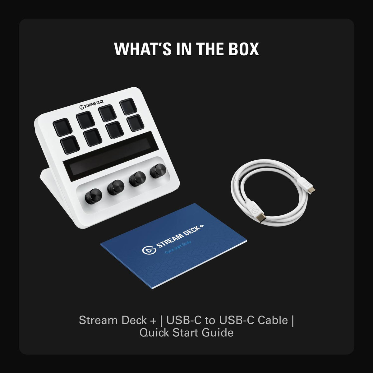 Elgato - Stream Deck + - White
