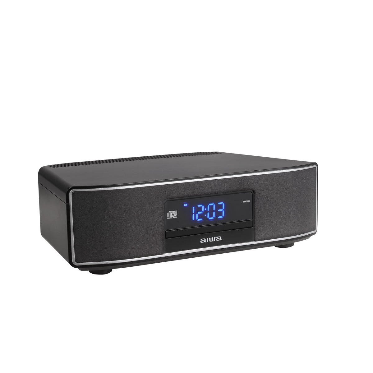 Aiwa - Exos Home Bluetooth Speaker with CD Player - Black