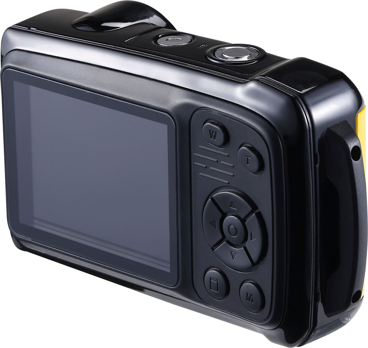 Vivitar - Dual Screen Waterproof Camera with 16x Digital Zoom and HD Video Recording - Yellow