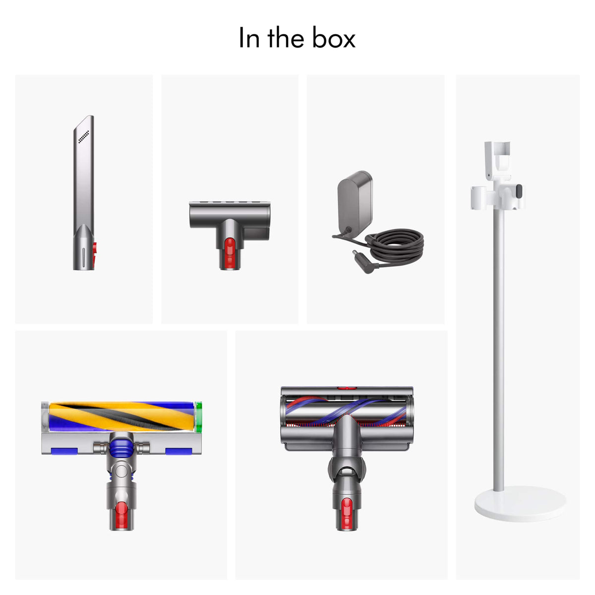Dyson - V15 Detect + Dok Cordless Vacuum - Yellow/Nickel